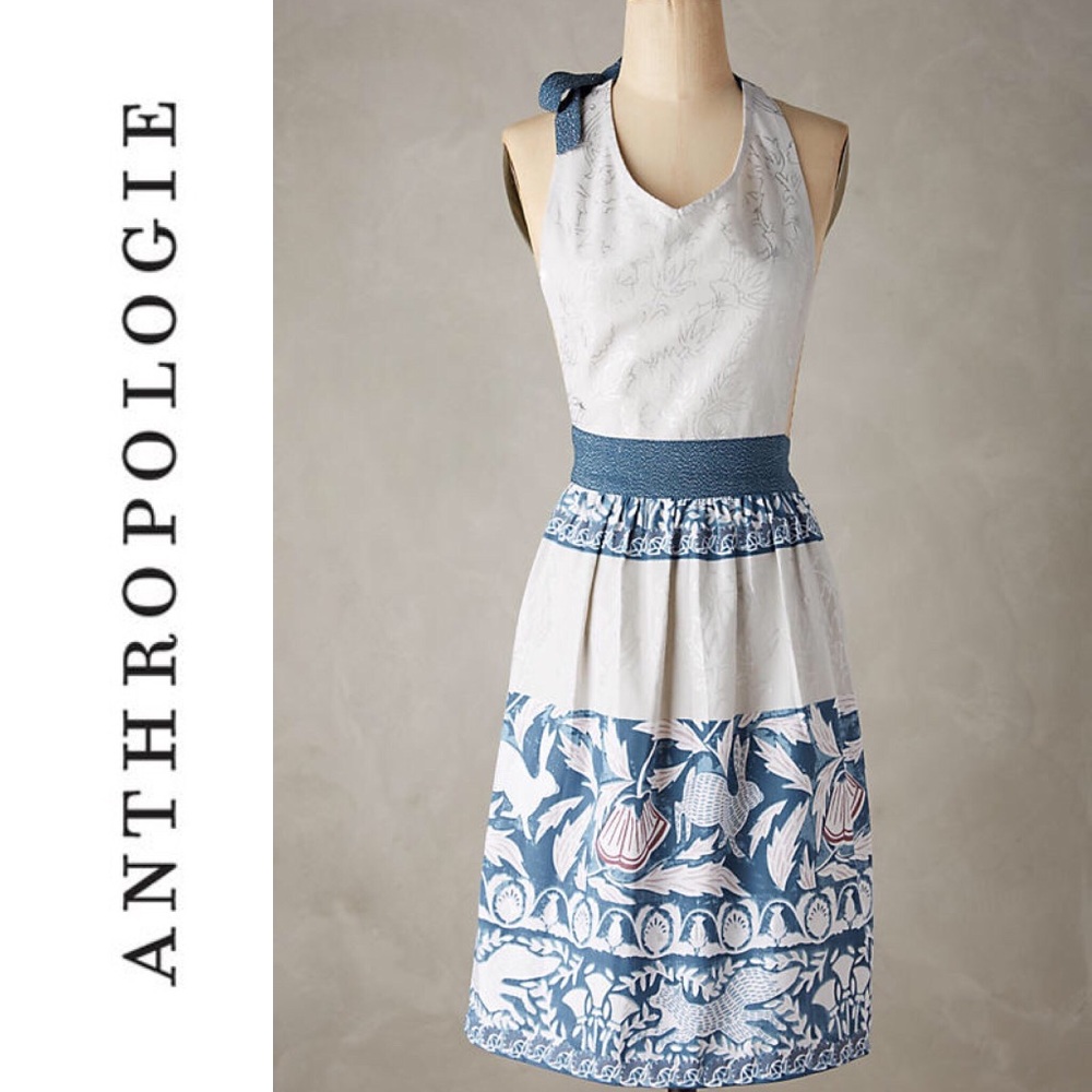❗️🌸NWT ANTHROPOLOGIE Beaudesert Floral Apron